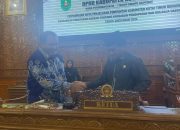 Ketua DPRD Kutim Jimmi Pimpinan Rapat Paripurna Pembahasan APBD 2025